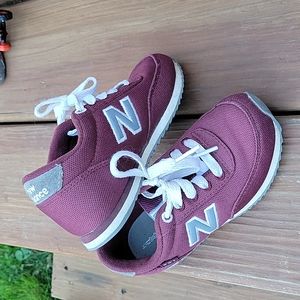 Maroon w/Gray Detail New Balance 501s Size 10